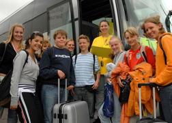 Alle Schüler werden an einem vom 32 Sammelpunkten abgeholt und auch wieder hingebracht