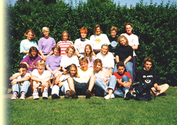 Foto einer Sprachreise aus dem Jahre 1991