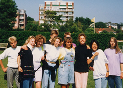Foto einer Sprachreise aus dem Jahre 1991