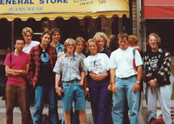 Foto einer Sprachreise aus dem Jahre 1992